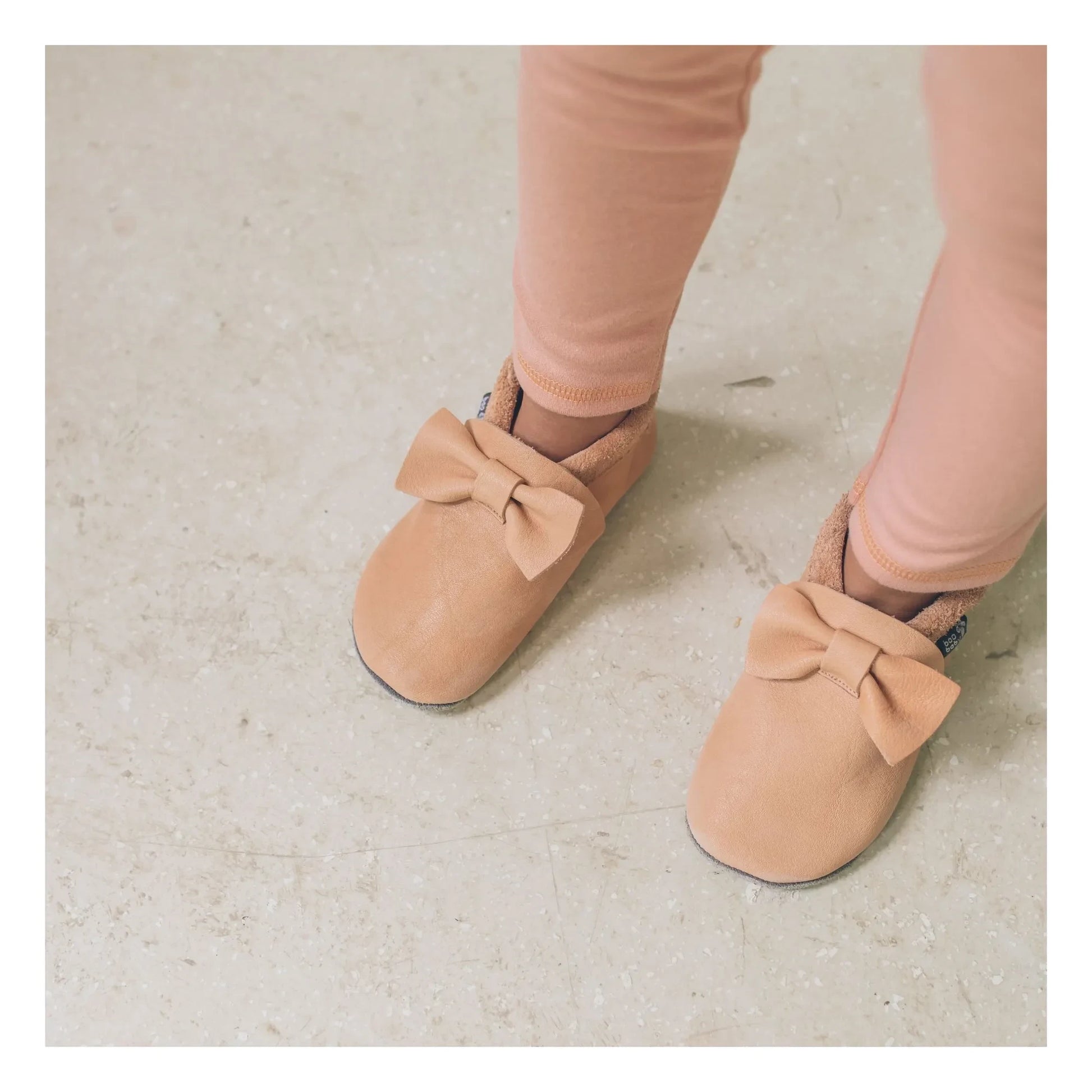 Baobaby - Knot Slippers | Beige pink