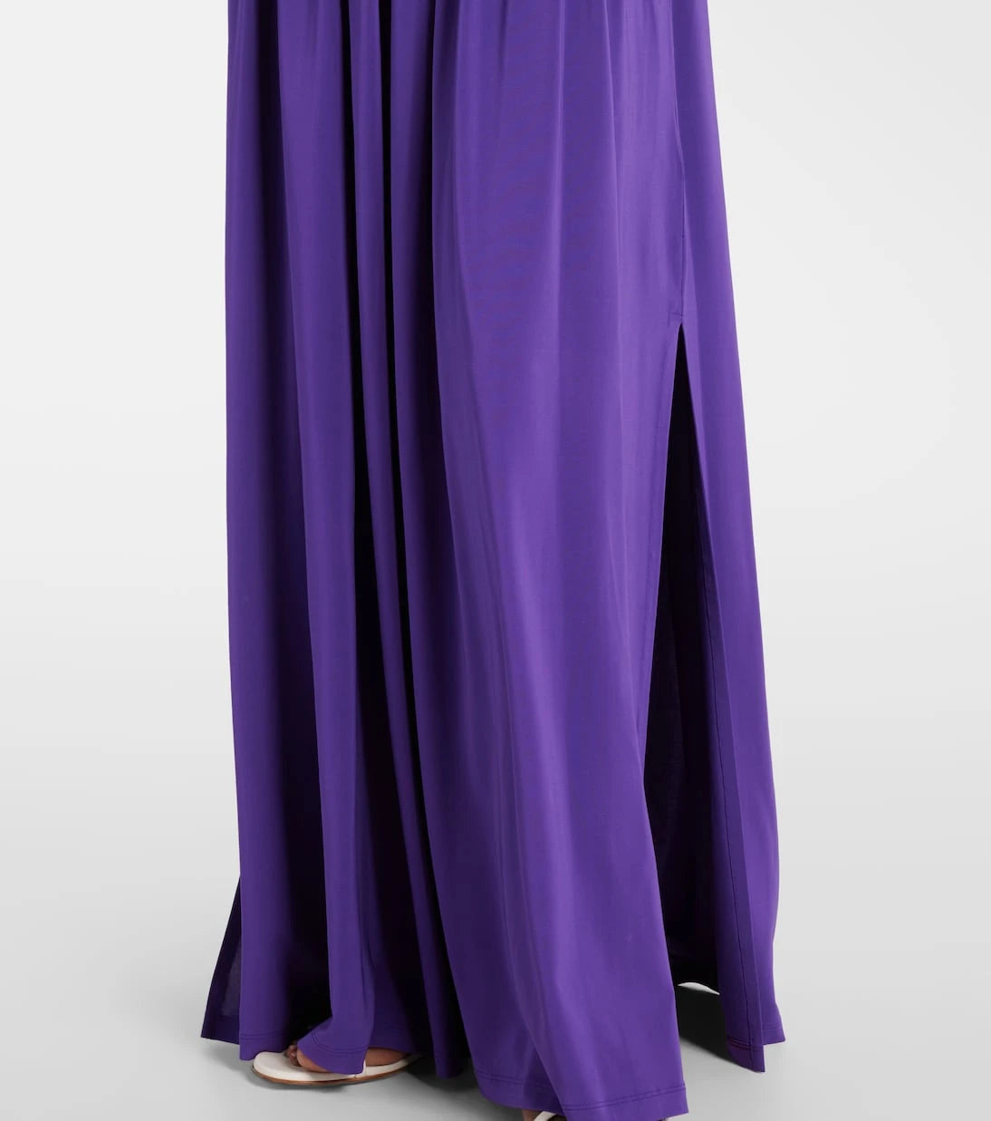 Max Mara - Walter pleated jersey maxi dress