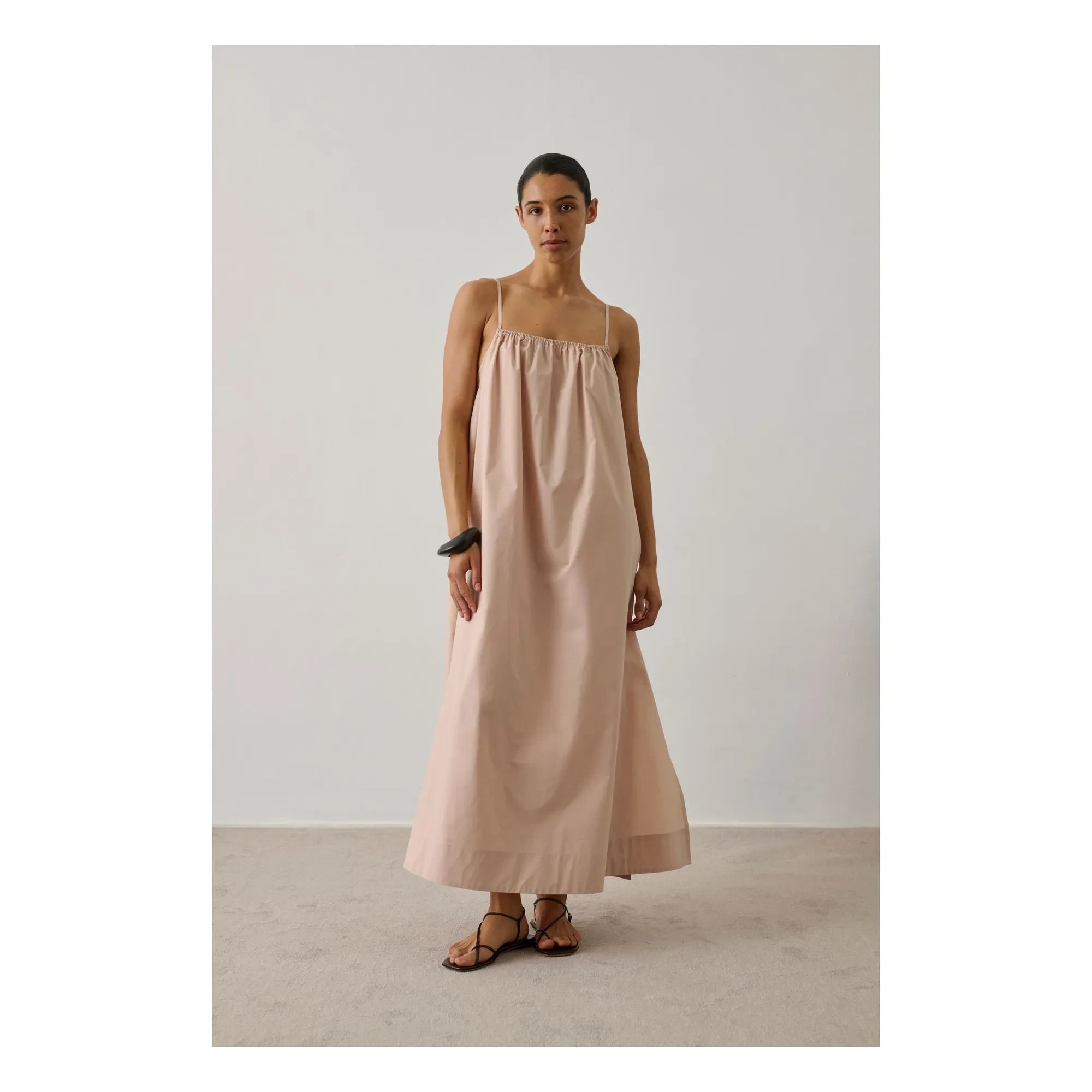 Soeur - Heidi Cotton Dress | Powder pink