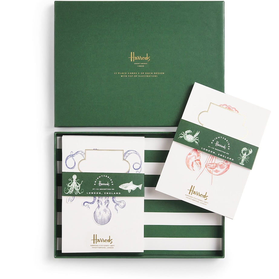 Set of 12 Character Place Cards