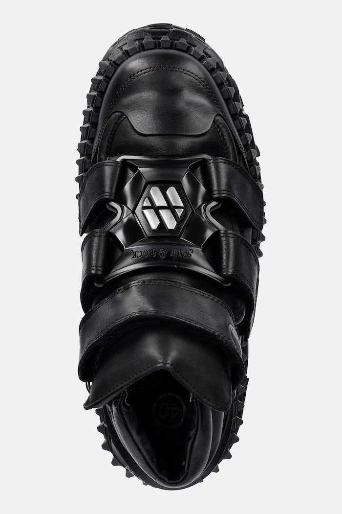 New Rock CRUST NEGRO NEGRO, TANK CASCO kadın deri ayakkabı