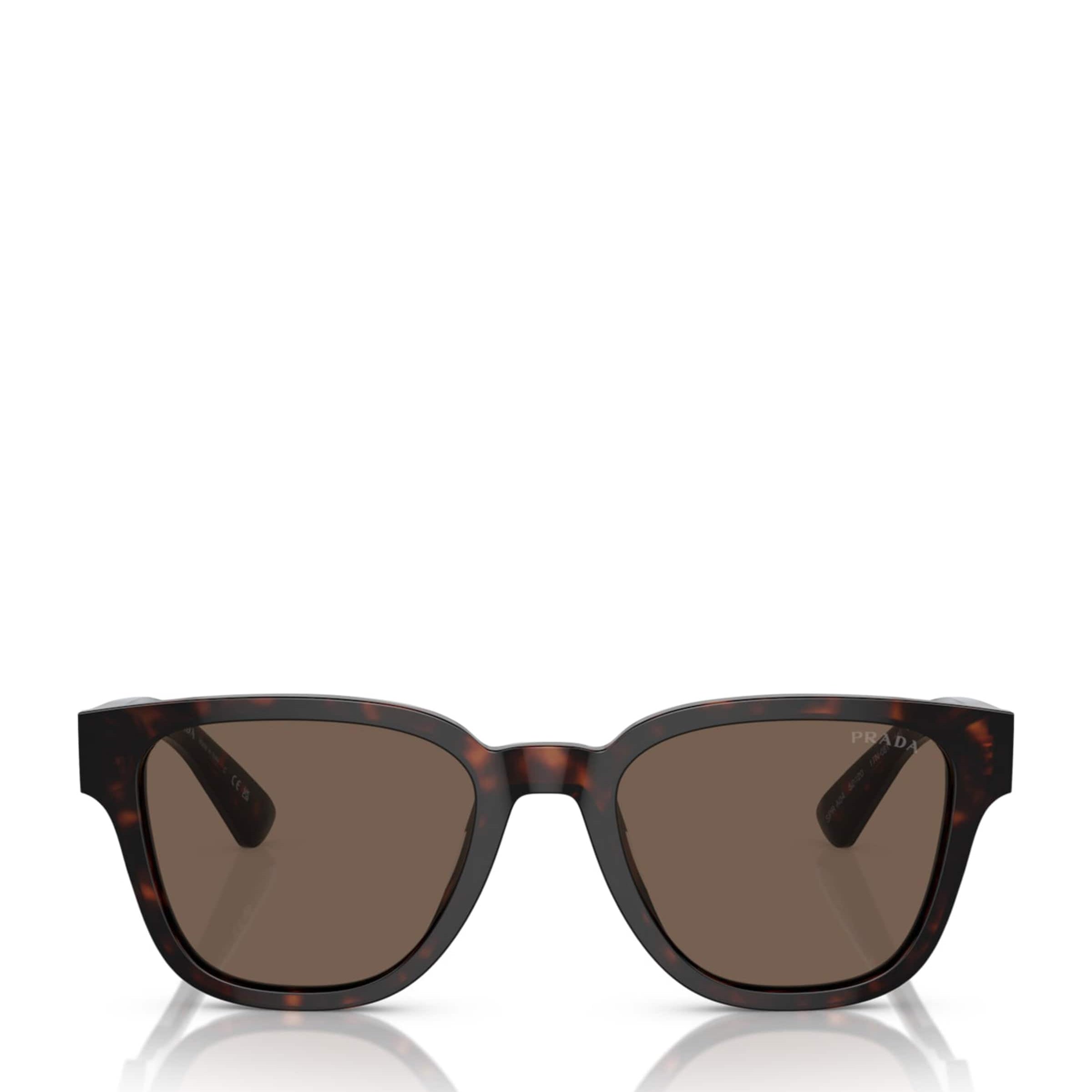 Prada Acetate Rectangular Sunglasses