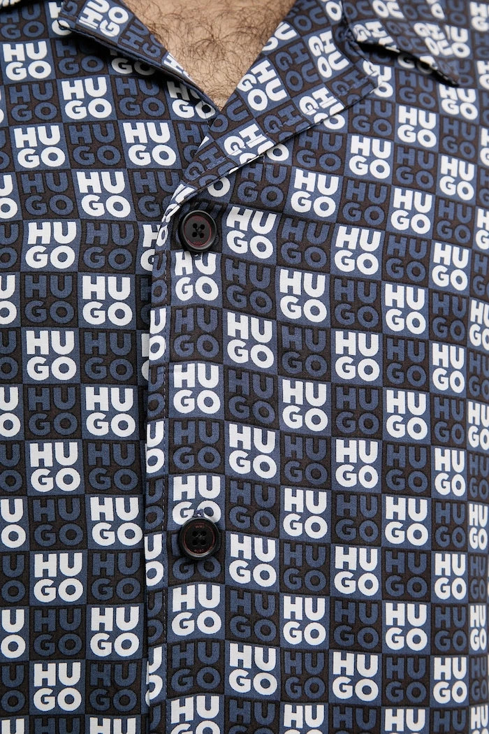 HUGO плажна риза мъжка BEACH SHIRT RELAXED