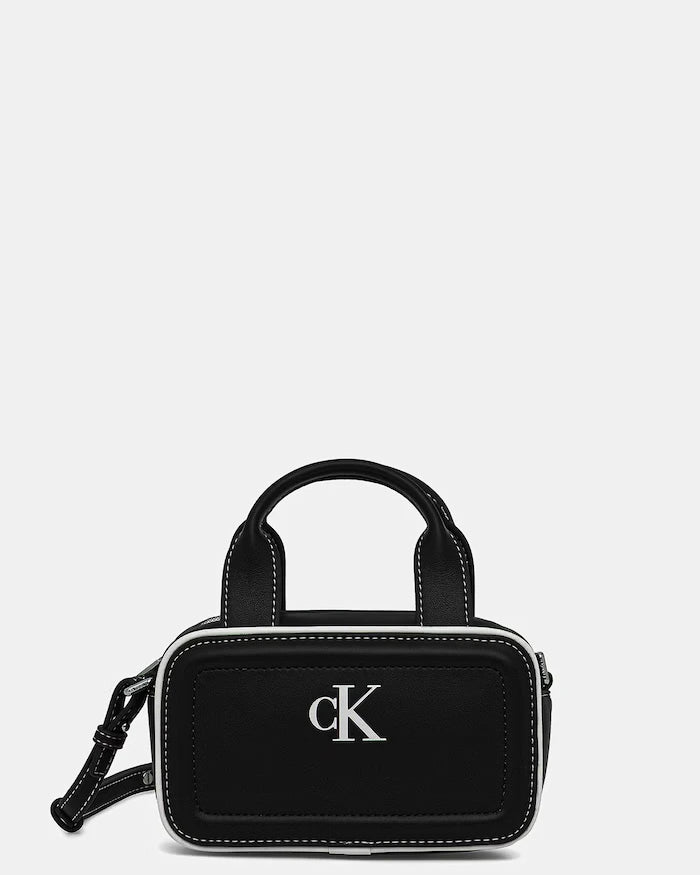 Calvin Klein чанта crossbody дамска от имитация на кожа