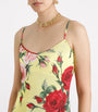 Multi Silk Floral Tank Top