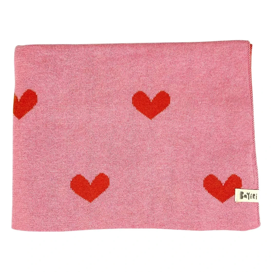 Bayiri - Lovely Organic Cotton Blanket | Pink