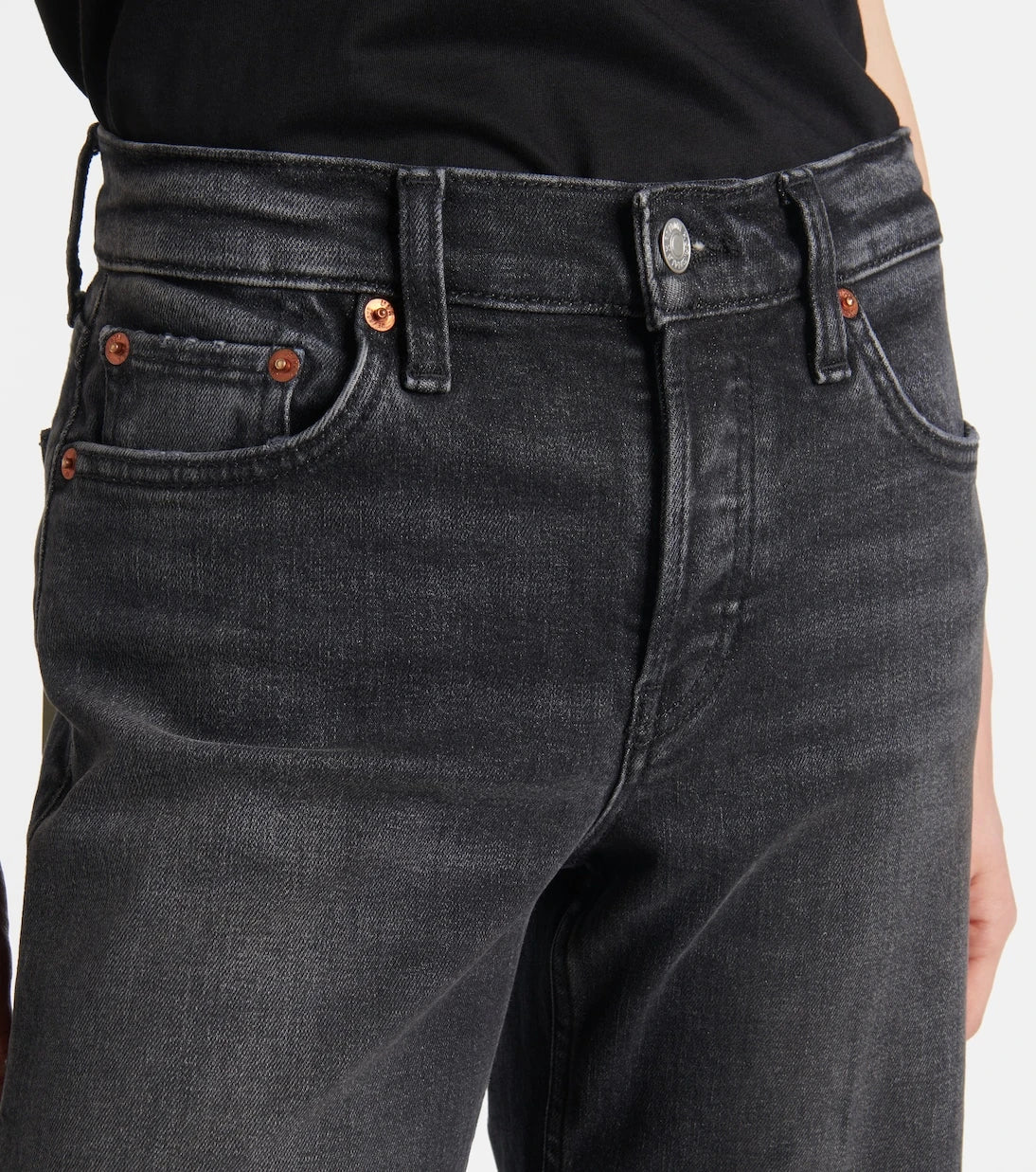 Re/Done - Mid-rise wide-leg jeans