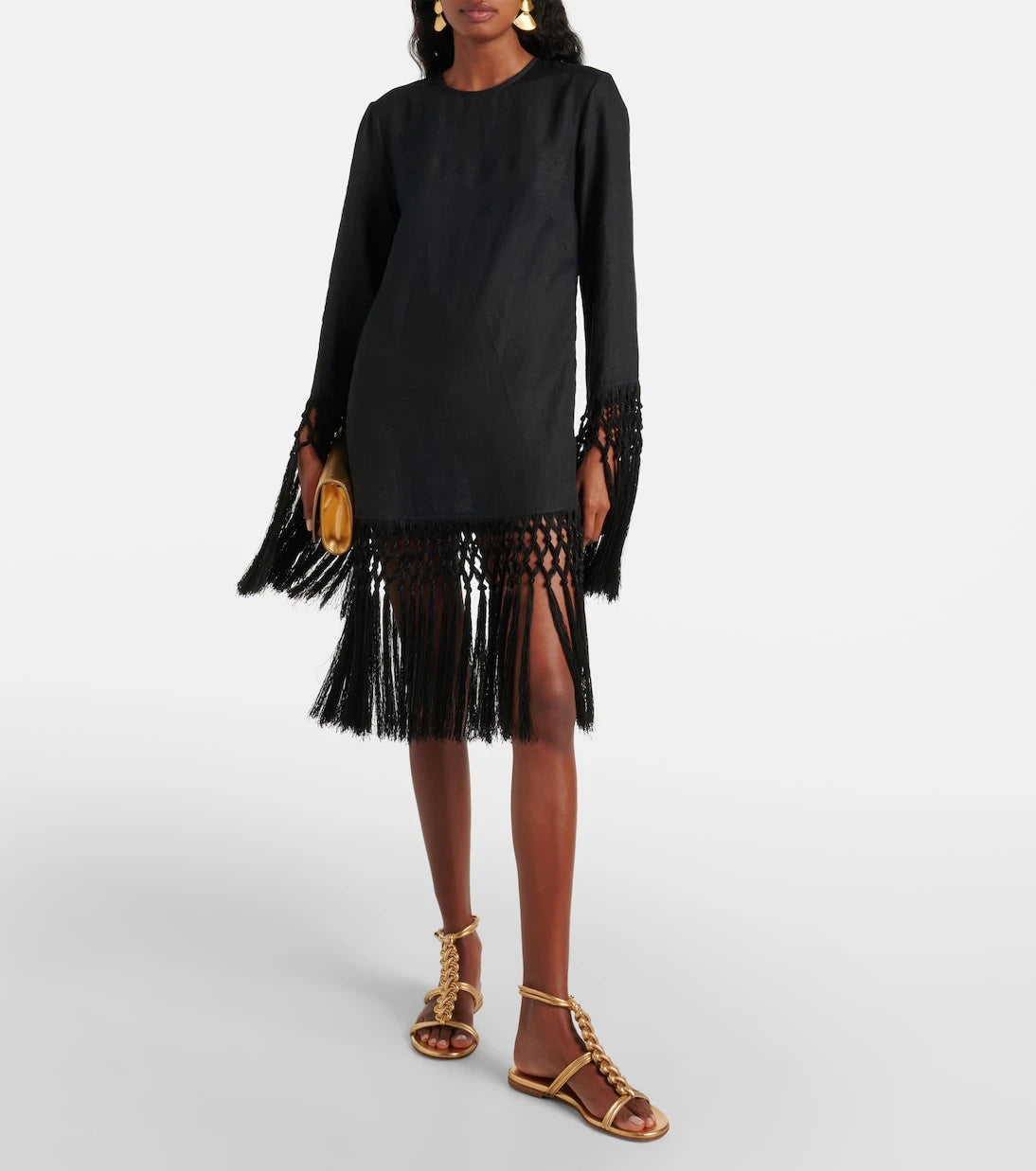 Taller Marmo - Murray linen shift dress