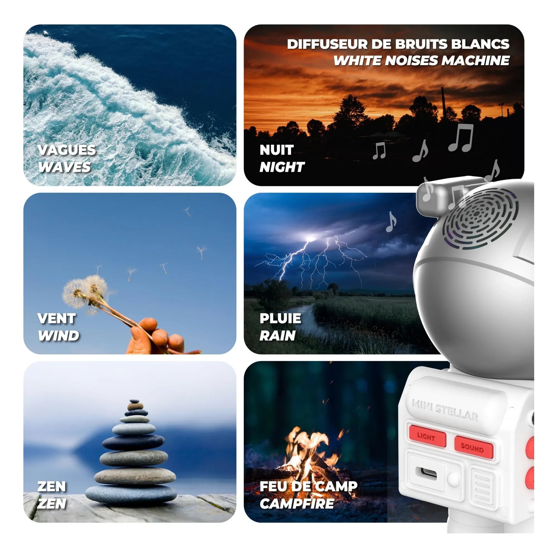 MOB - Mini Stellar musical nightlight