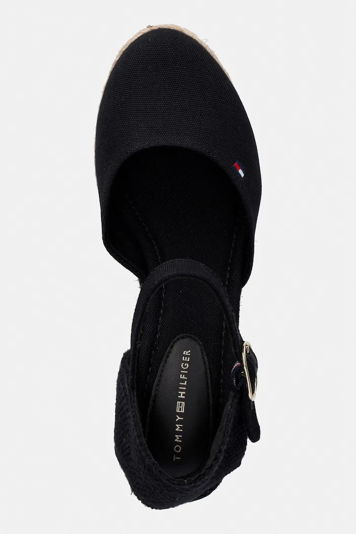 Tommy Hilfiger Kadın Espadril MID WEDGE ESPAD CLOSED TOE