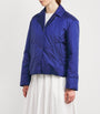 Blue Quilted Fronda Jacket