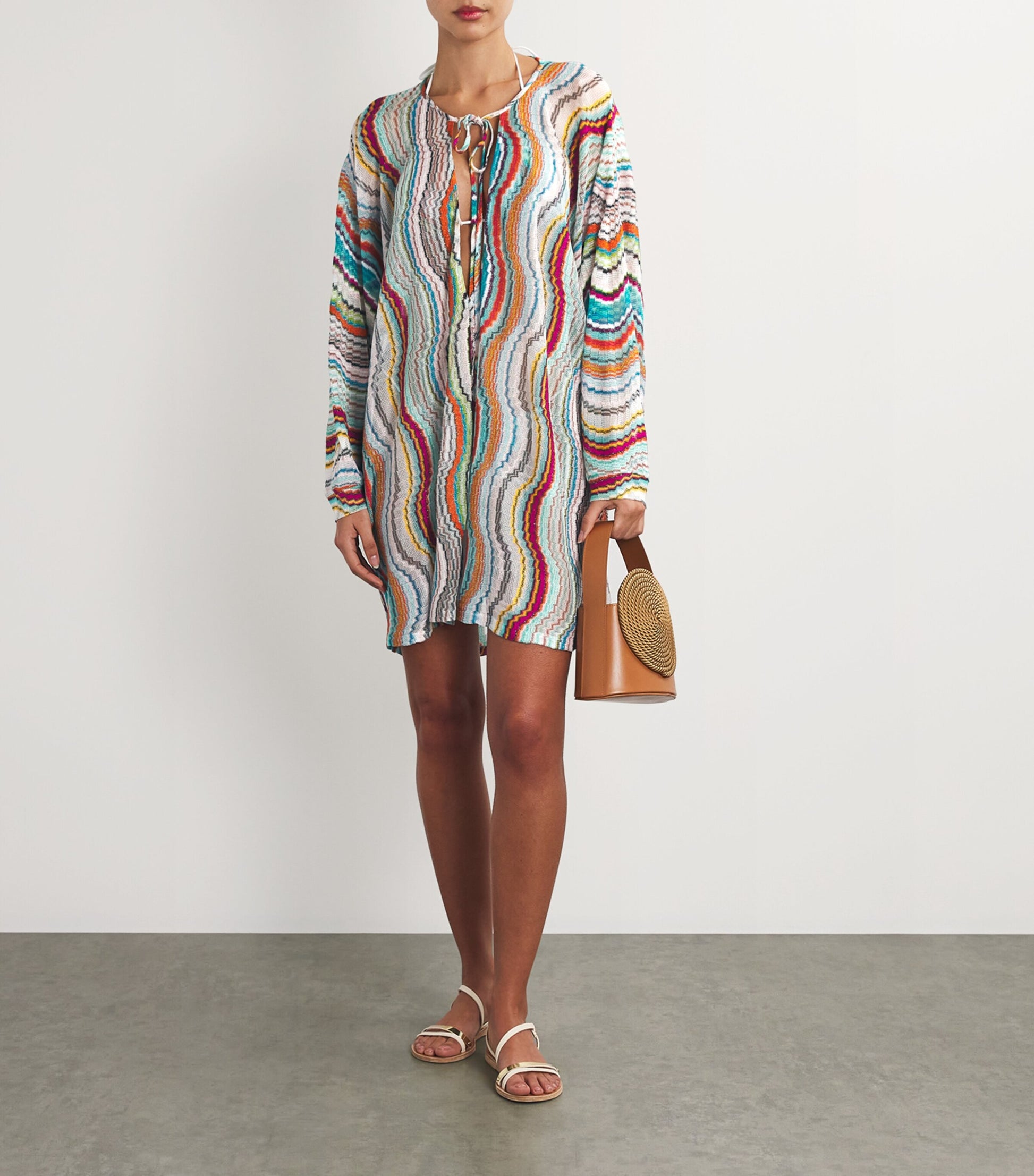 Missoni Multi Lamé Waven Short Kaftan
