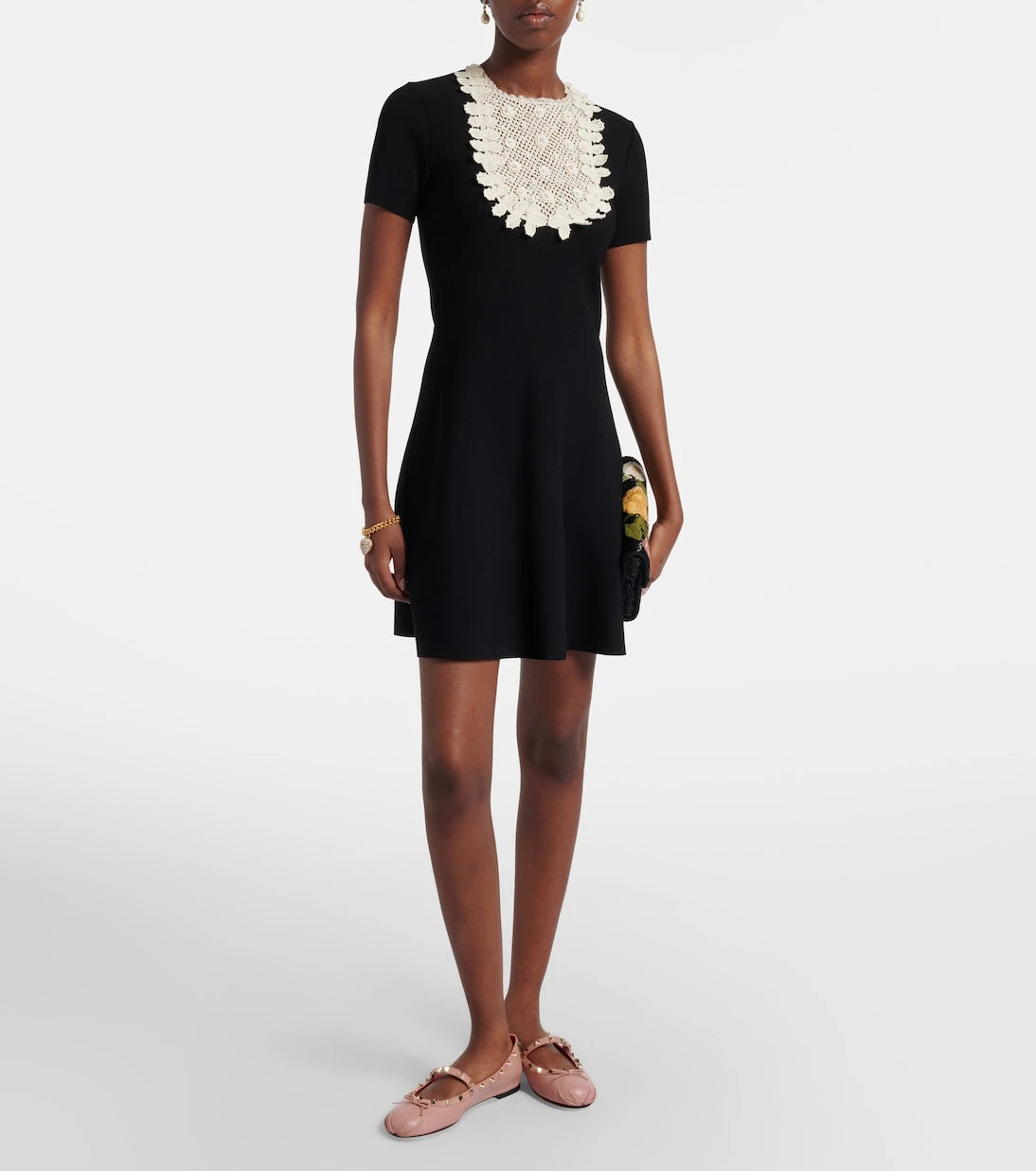 Valentino Garavani - Rockstud leather Mary Jane flats