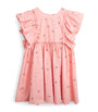 Pink Cherry Print Evia Bow Dress (5-10 Years)