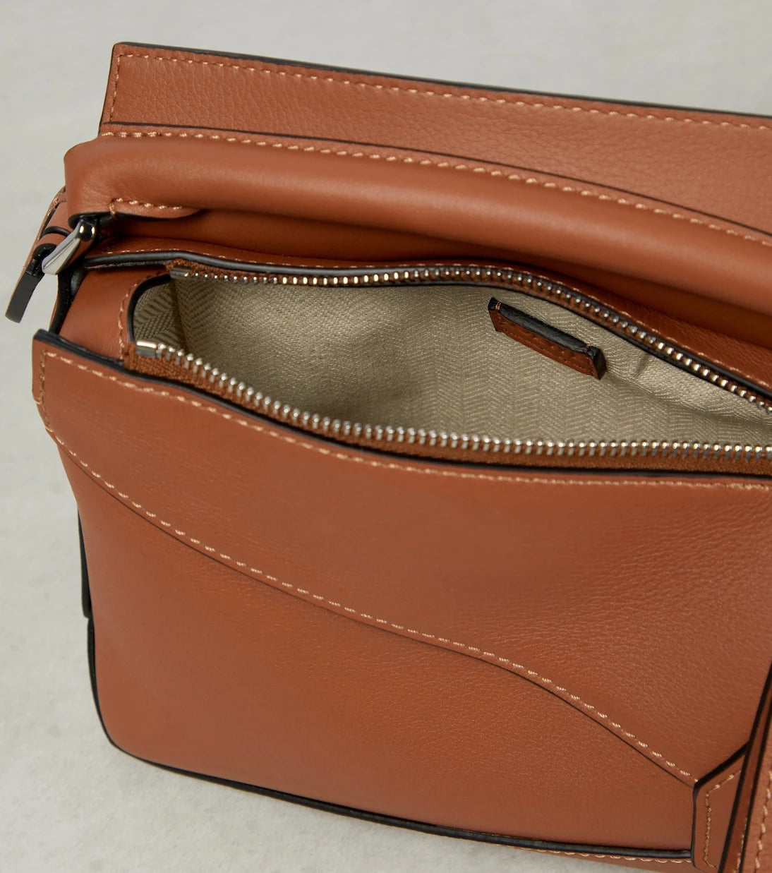 Loewe - Puzzle Edge Mini leather tote bag