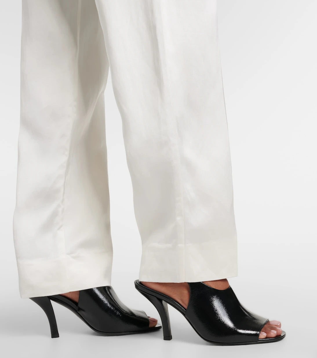 Toteme - Leather slingback sandals