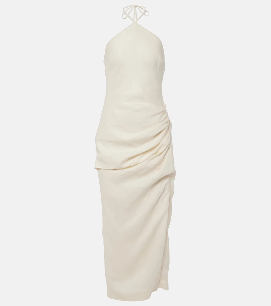 Simkhai - Hansel halterneck linen maxi dress