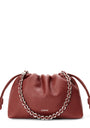 Medium Leather Flamenco Shoulder Bag