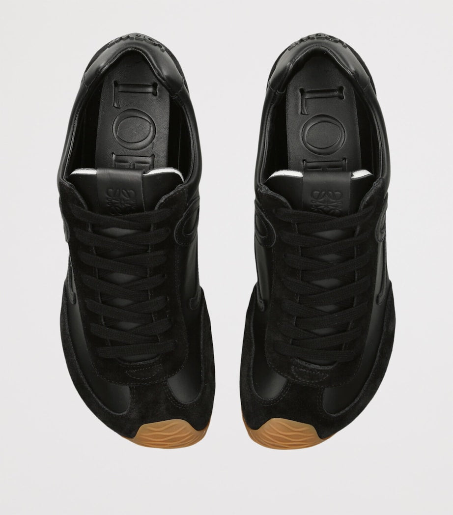 LOEWE Leather-Suede Ballet Runner 2.0 Sneakers