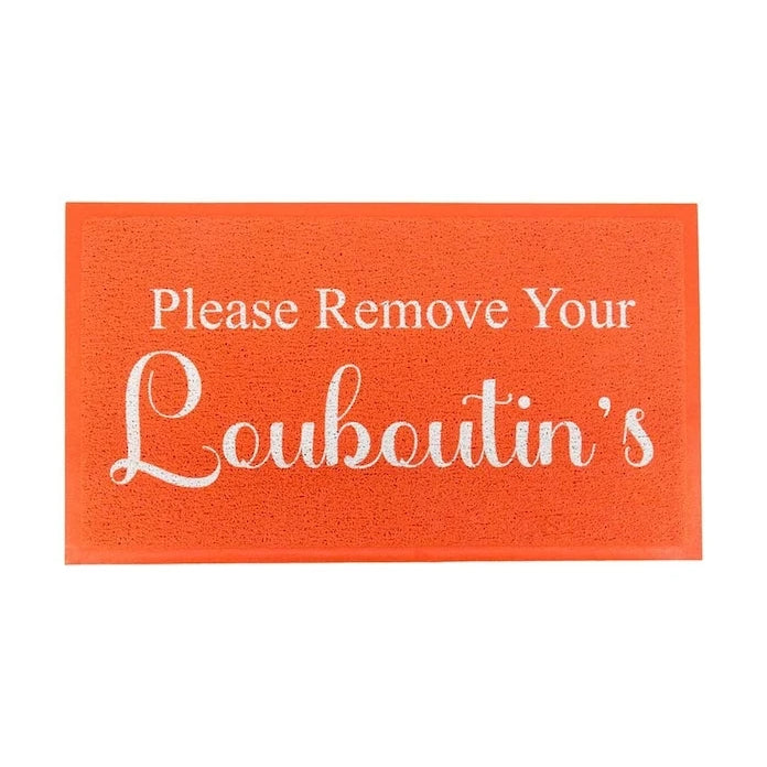 Изтривалка Artsy Doormats Please Remove Your Louboutins 70 x 40 cm