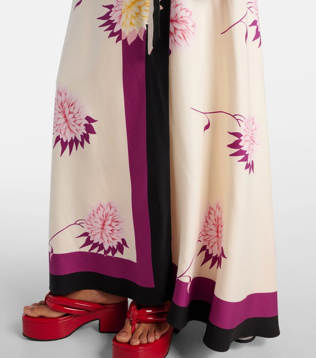 La DoubleJ - Floral wrap dress