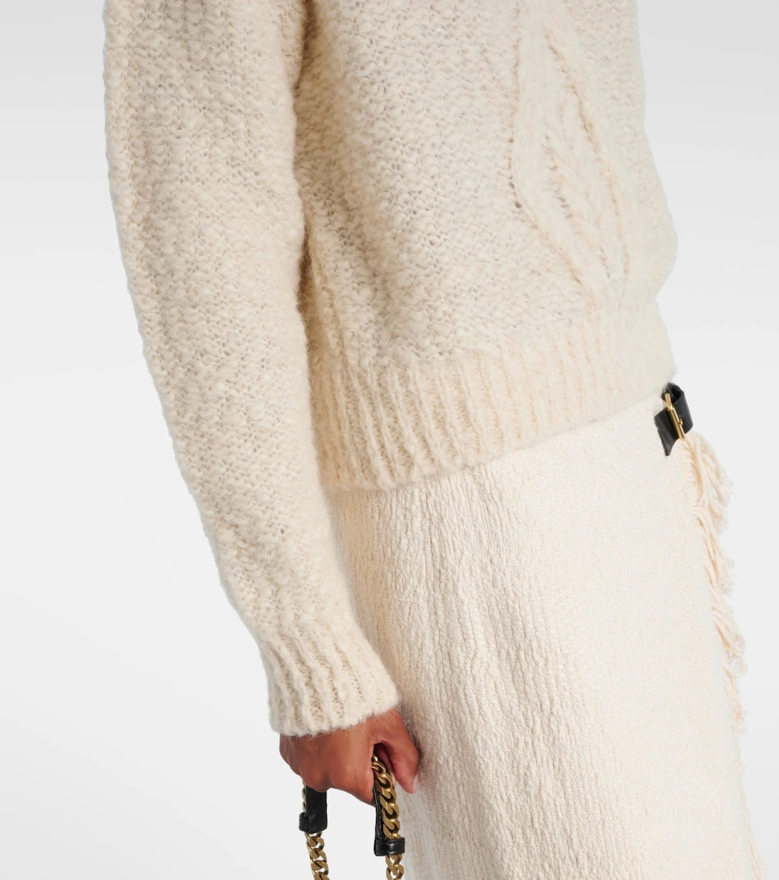 Isabel Marant - Romane cable-knit turtleneck sweater