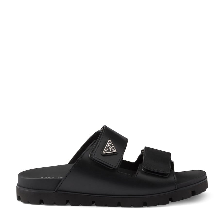 Leather Triangle Sandals