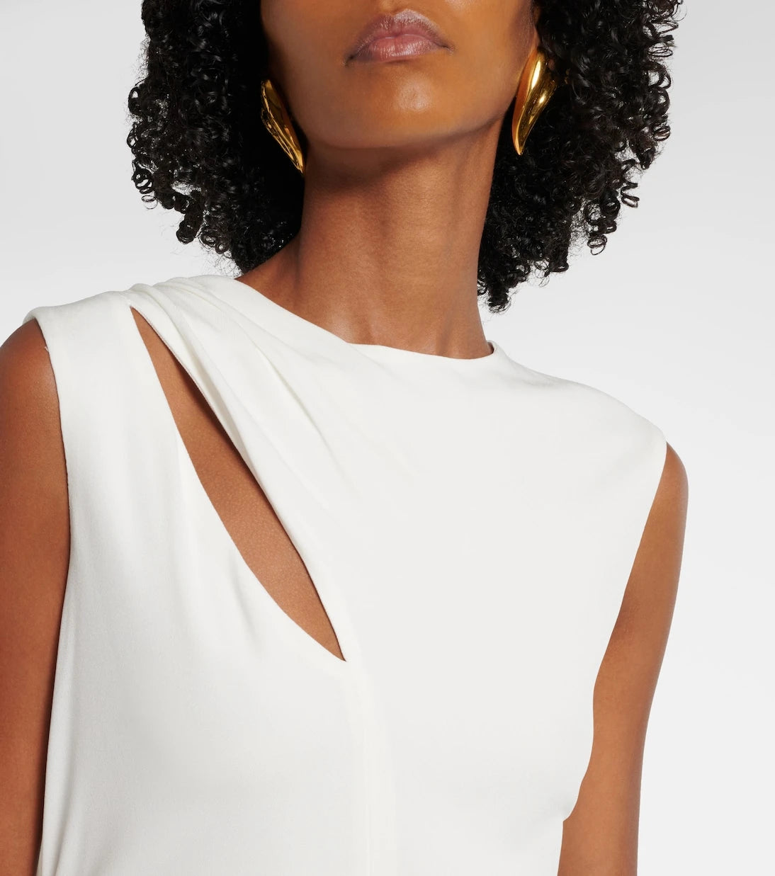 Tom Ford - Cutout crepe jersey midi dress