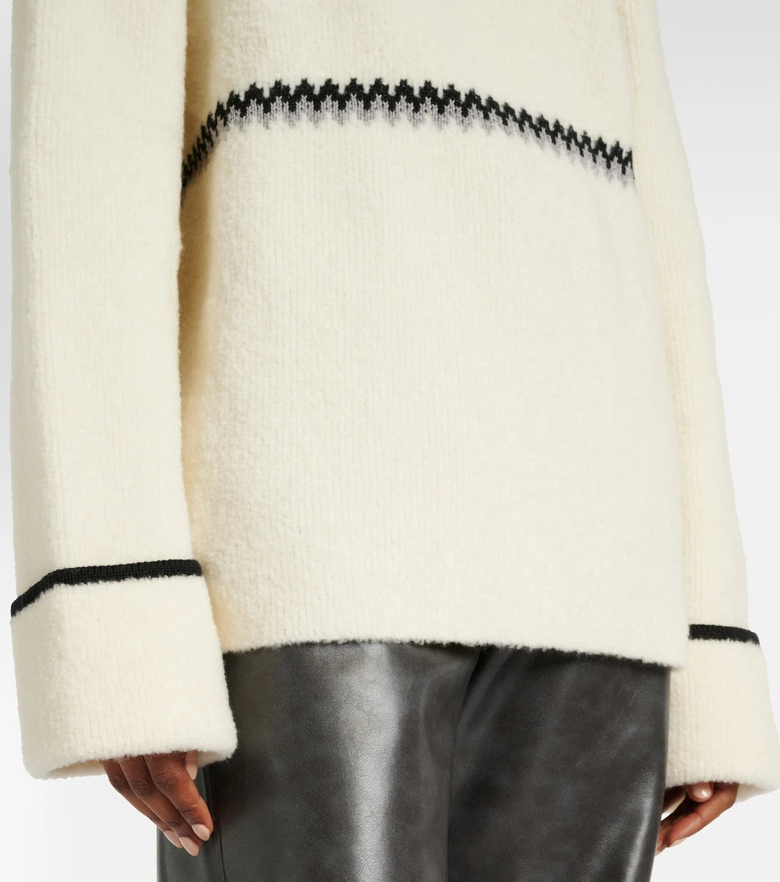 Proenza Schouler - White Label Anne Fair Isle wool-blend sweater