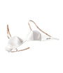 Miu Miu White Satin Bra