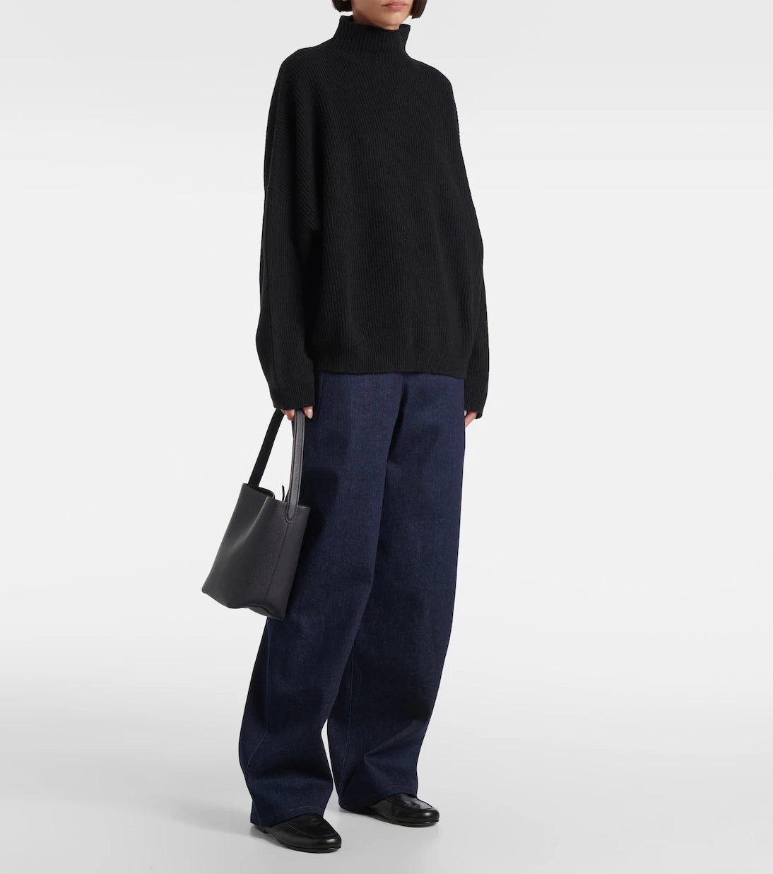 Fforme - Kimm cashmere-blend mock neck sweater
