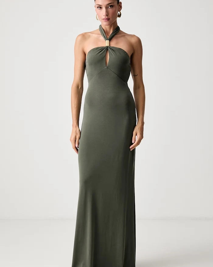 Marciano by Guess modal halter yaka elbise SORAYA