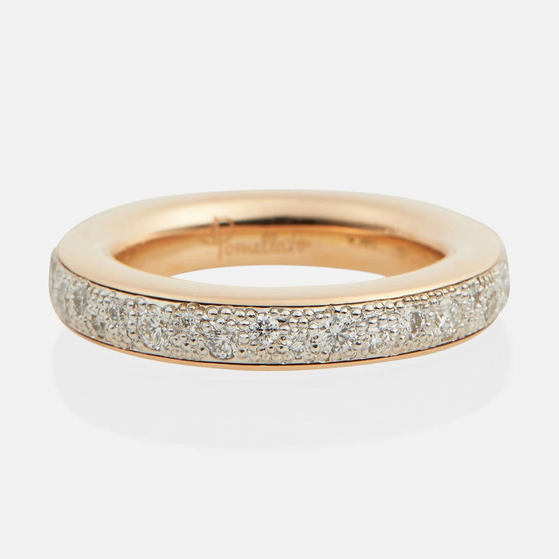 Pomellato - Iconica 18kt gold ring with diamonds