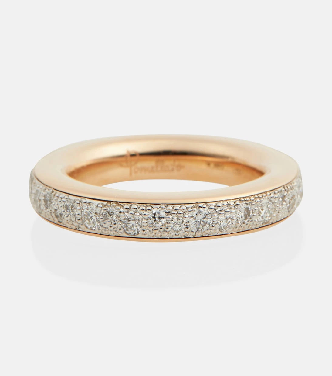 Pomellato - Iconica 18kt gold ring with diamonds