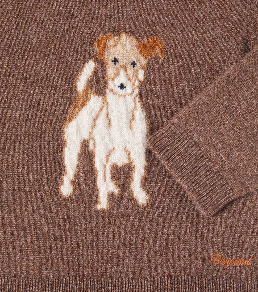 Bonpoint - Baby Almire intarsia cashmere sweater