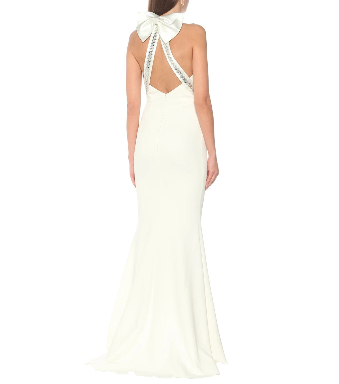 Safiyaa - Bridal Shenice satin crêpe gown
