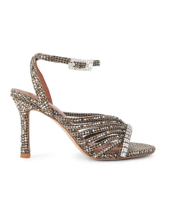 Kurt Geiger London Crystal Strappy Sandal Topuklu Sandalet