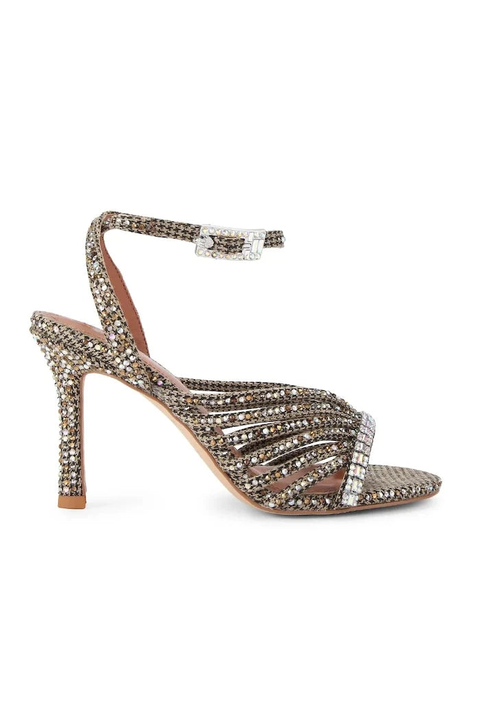 Kurt Geiger London Crystal Strappy Sandal Topuklu Sandalet