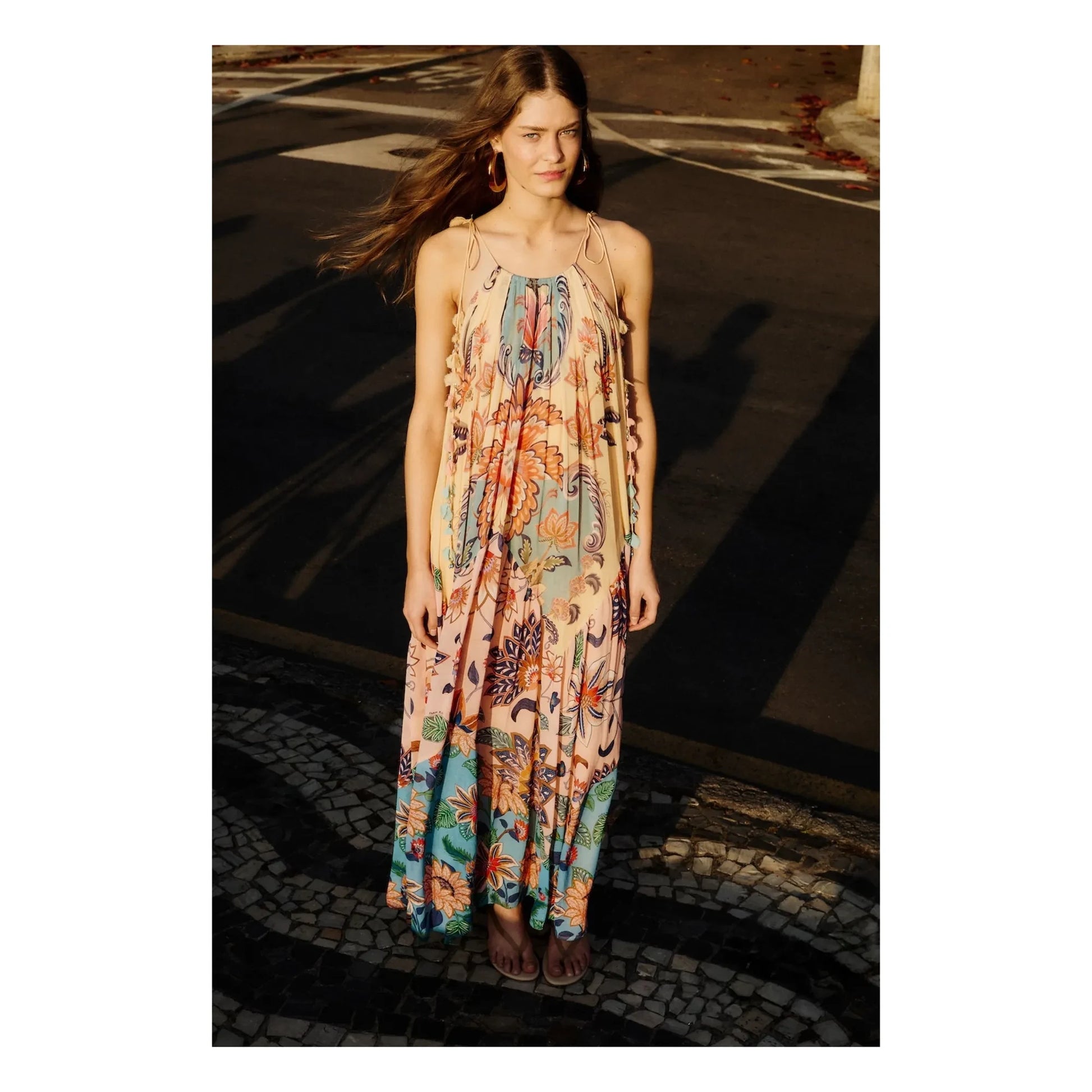 Farm Rio - Boho dress Delhi | Pink