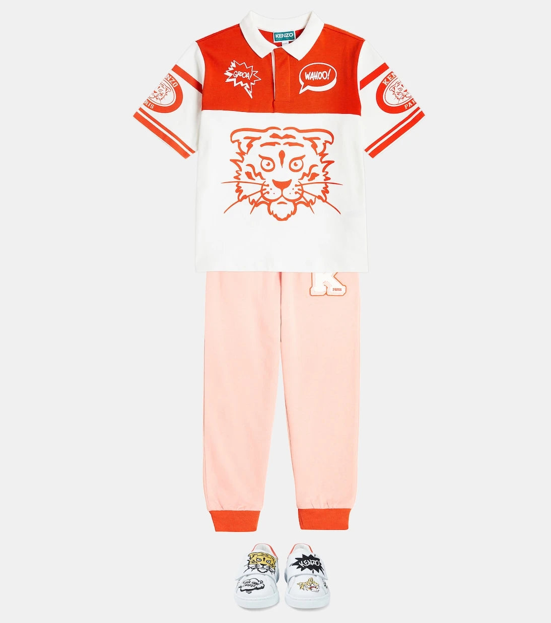 Kenzo Kids - Cotton sweatpants