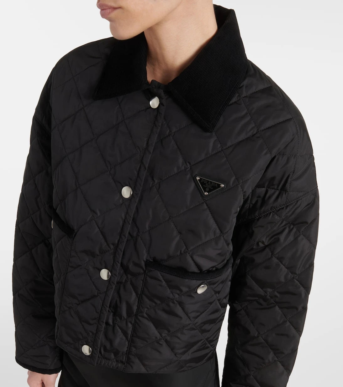 Prada - Re-Nylon quilted cropped jacket