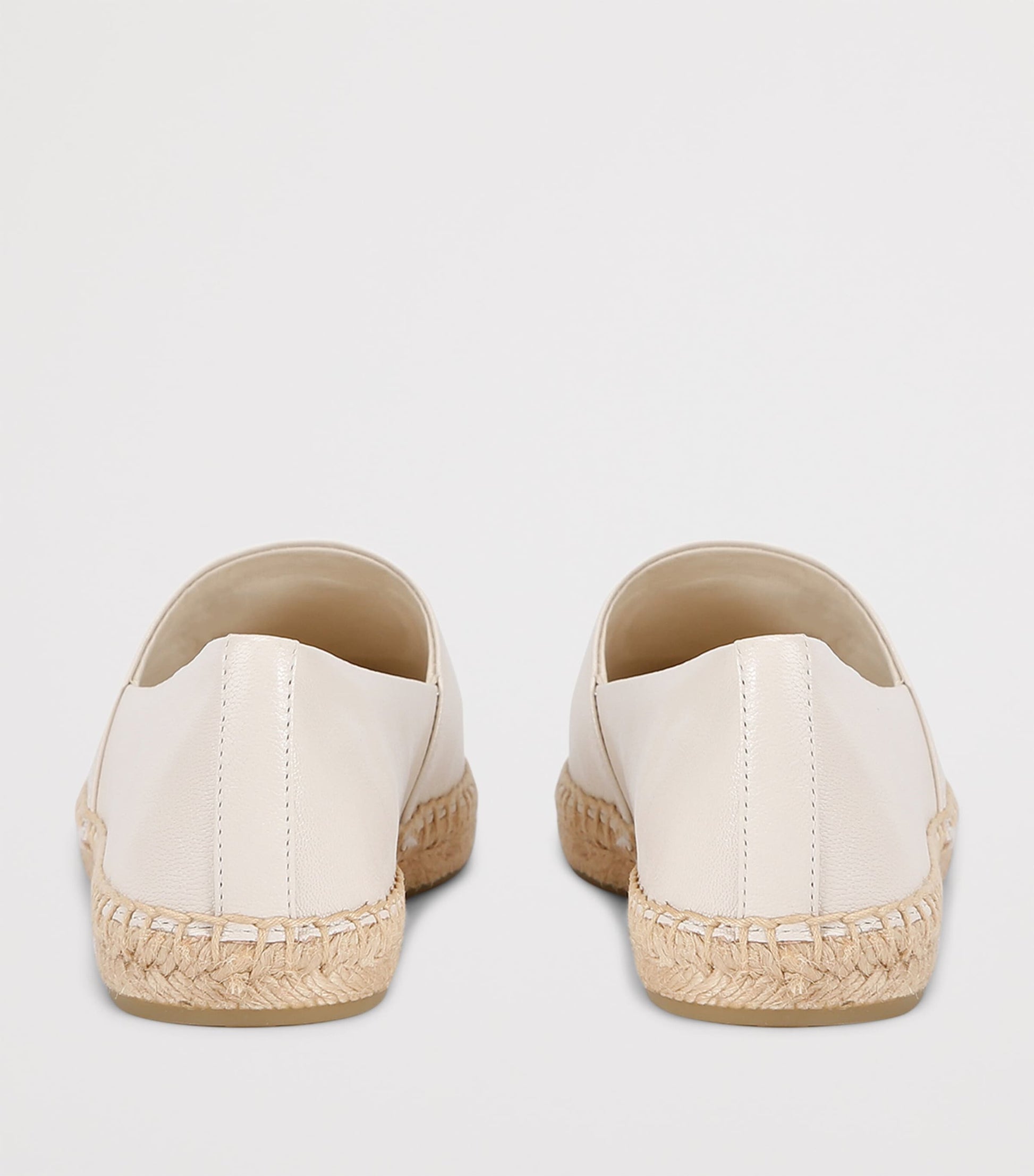 Leather Eleanor Espadrilles CREAM
