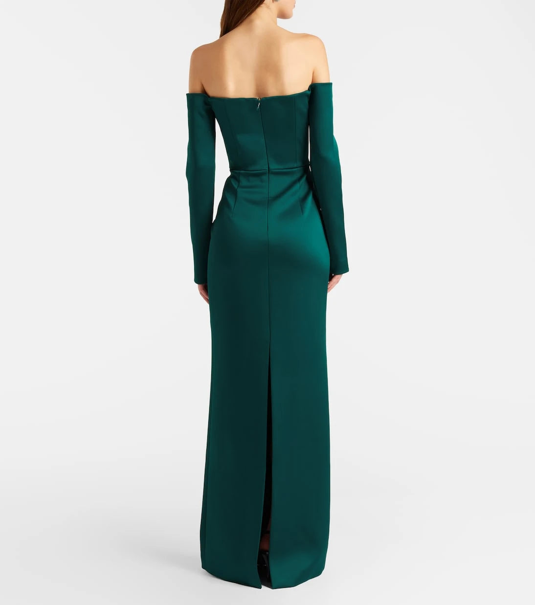 Rebecca Vallance - Ellerie embellished off-shoulder gown