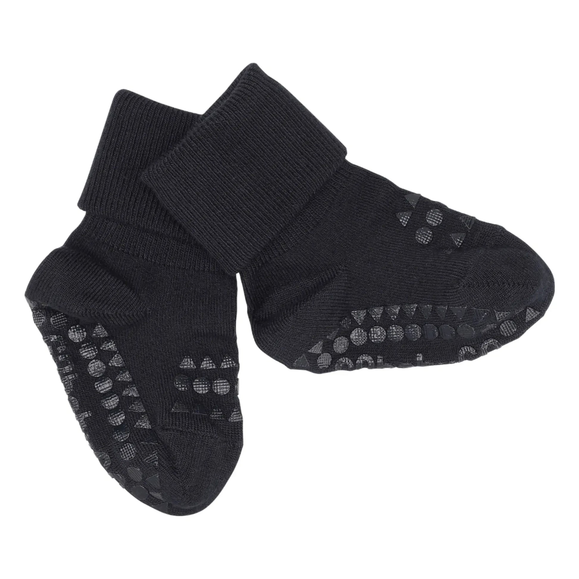 GOBABYGO - Combo Box 4 Non-slip Bamboo Socks | Blue