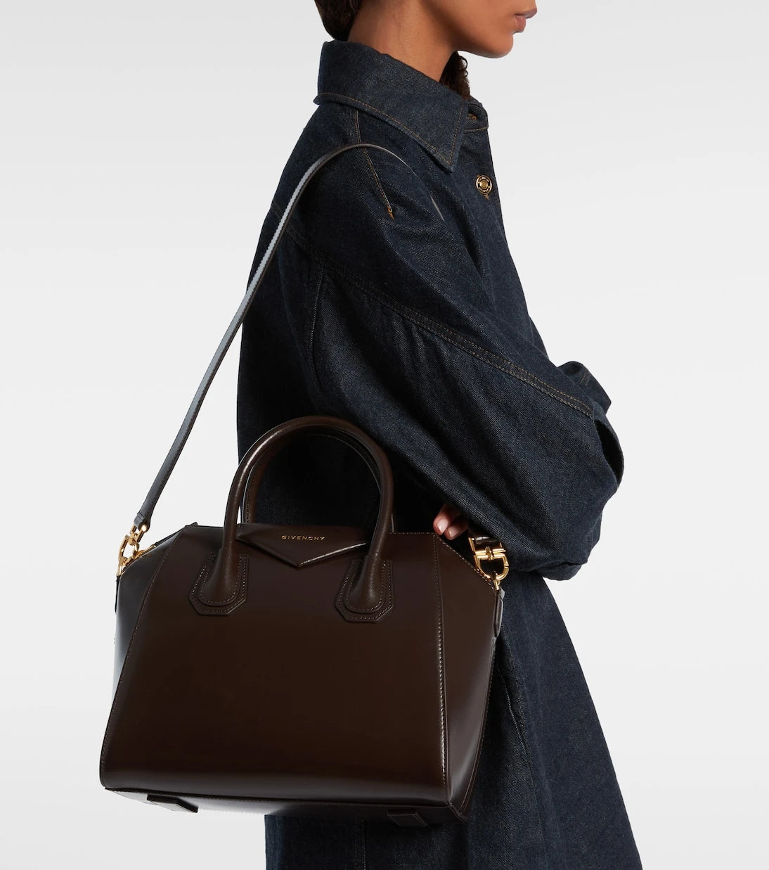 Givenchy - Antigona Small leather tote bag