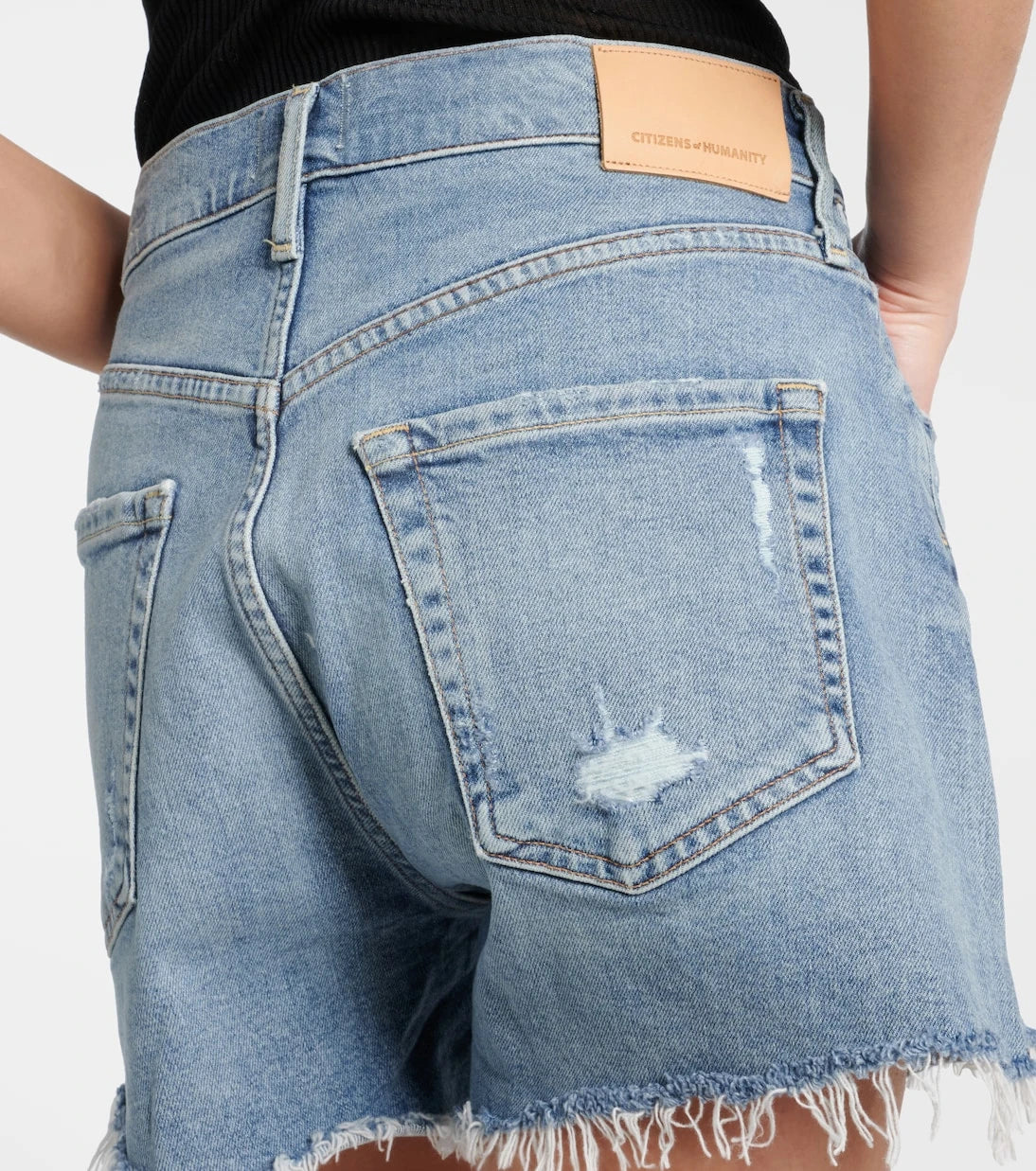 Citizens of Humanity - Marlow distressed denim shorts