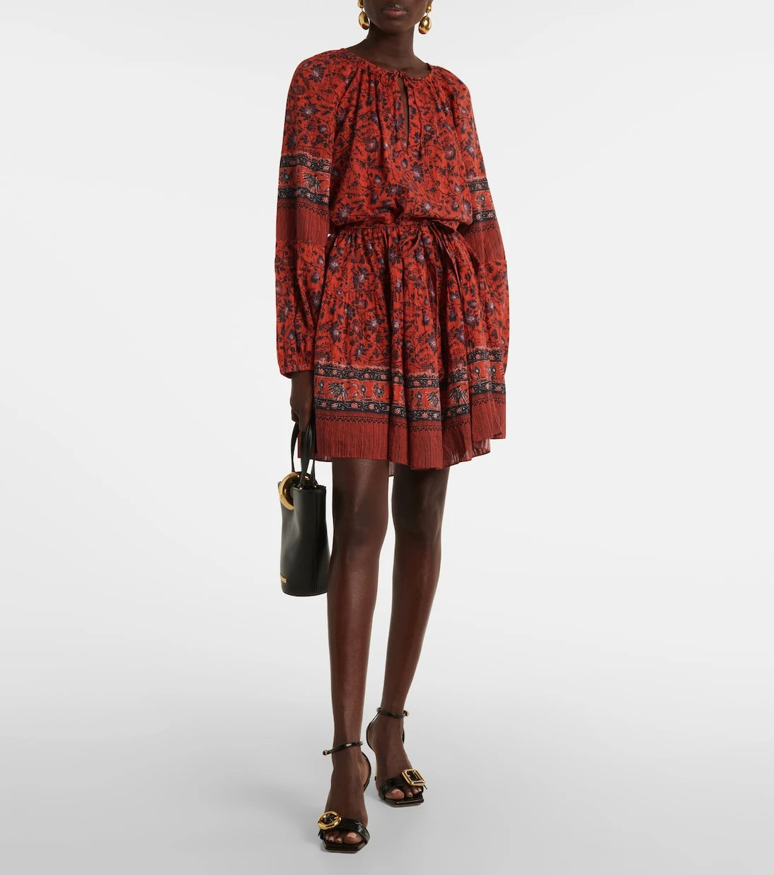 Ulla Johnson - Abri floral cotton-blend minidress