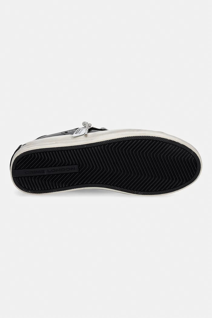 Crime London SK8 DELUXE WEDGE маратонки дамски от кожа