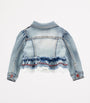 Monnalisa Embroidered Denim Jacket (3-36 Months)