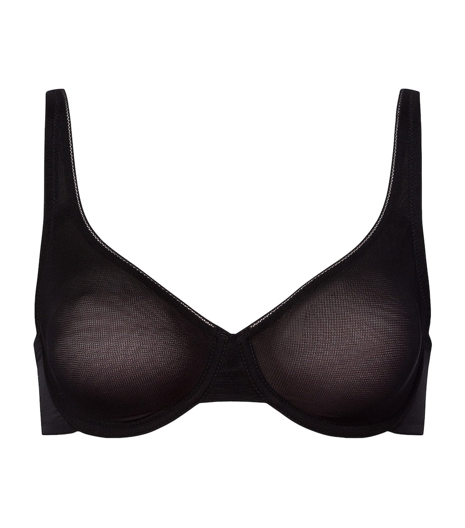 Hanro Black Smooth Illusion Wire Bra